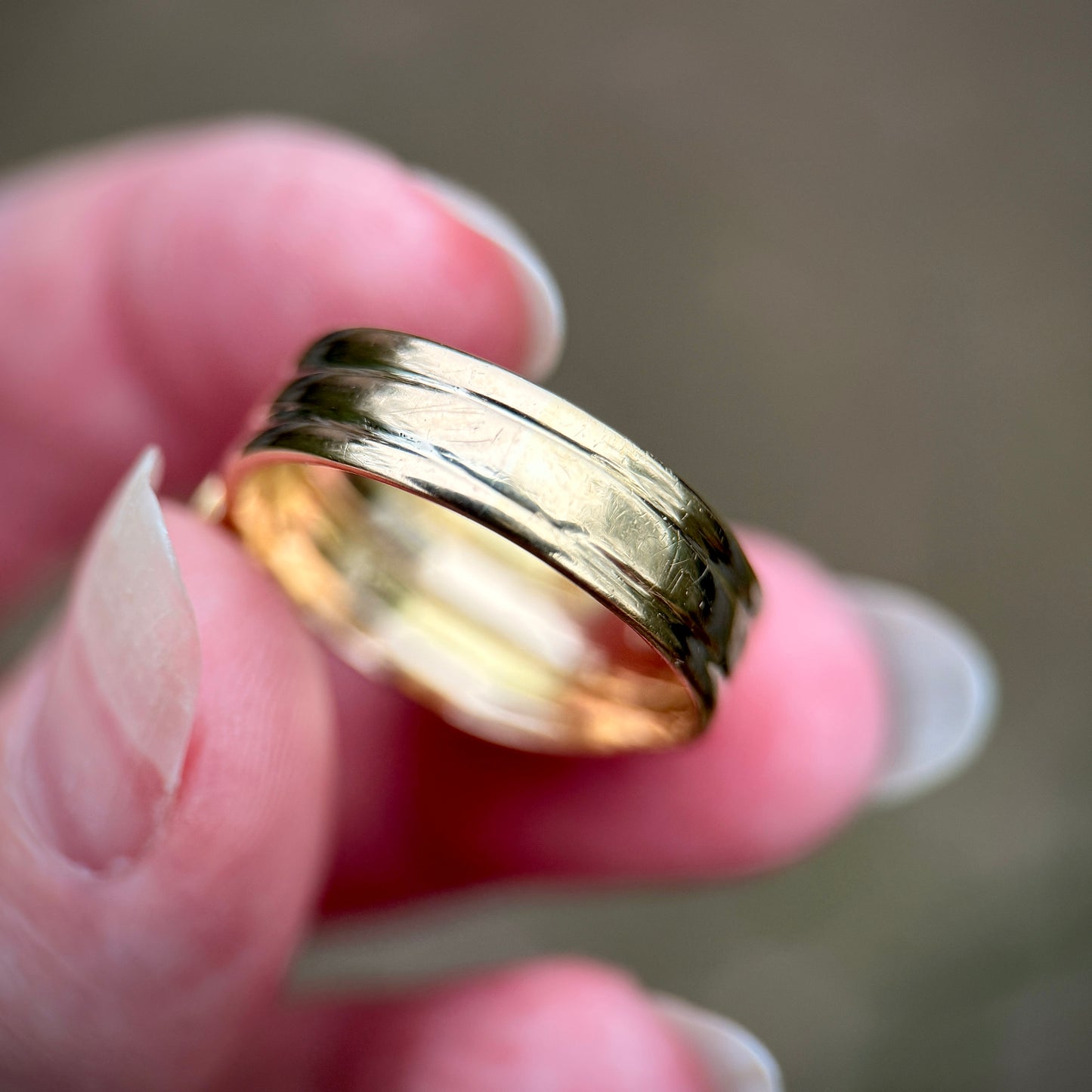 18CT Gold Antique Victorian Old Cut Diamond Snake Ring 9.2 grams